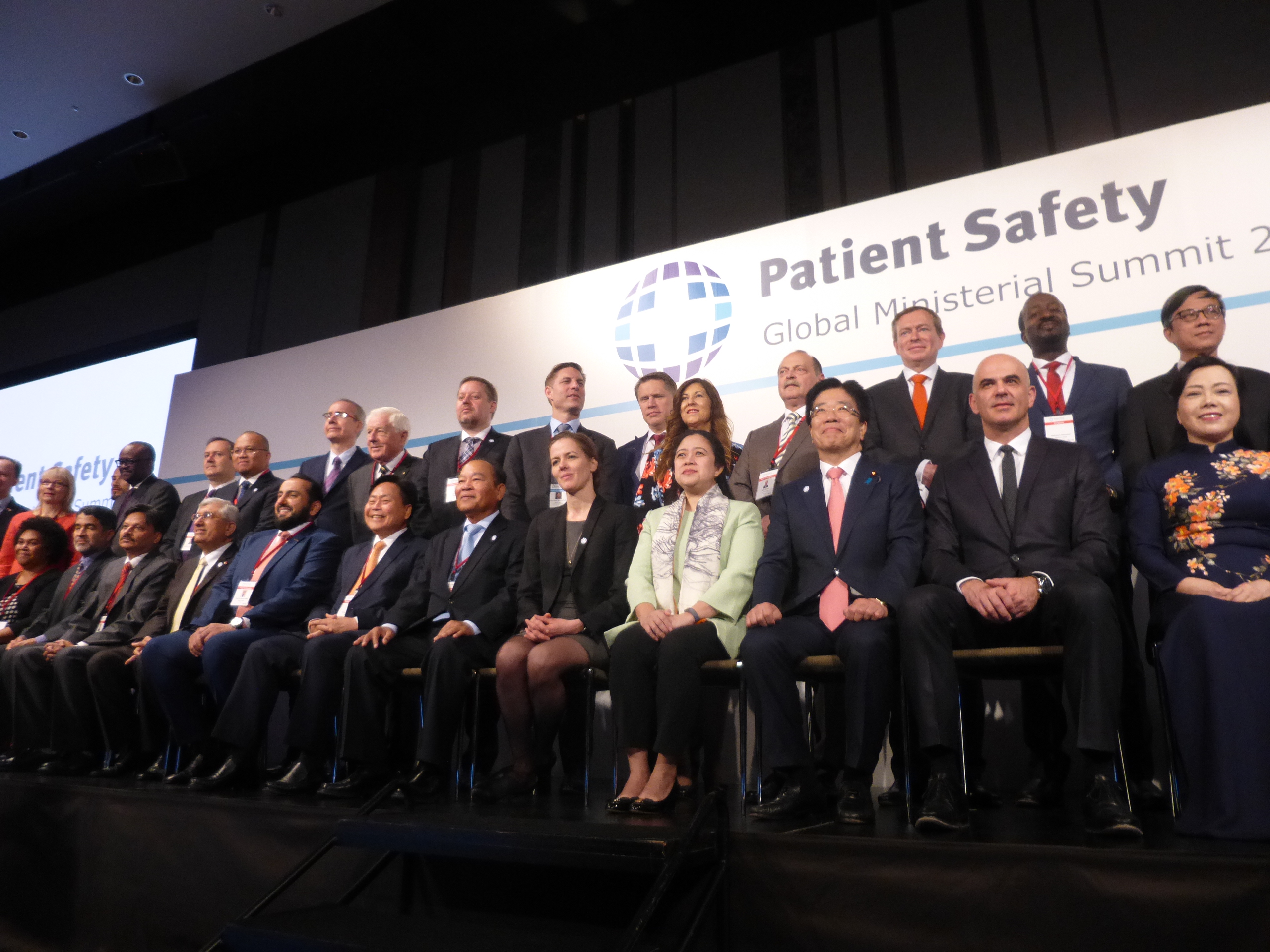 2018年4月14日(土)　第3回閣僚級世界患者安全サミット